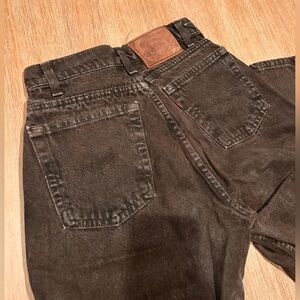 Vintage Levi’s - Brown Denim Reworked and Tailored | Fits Size 2
